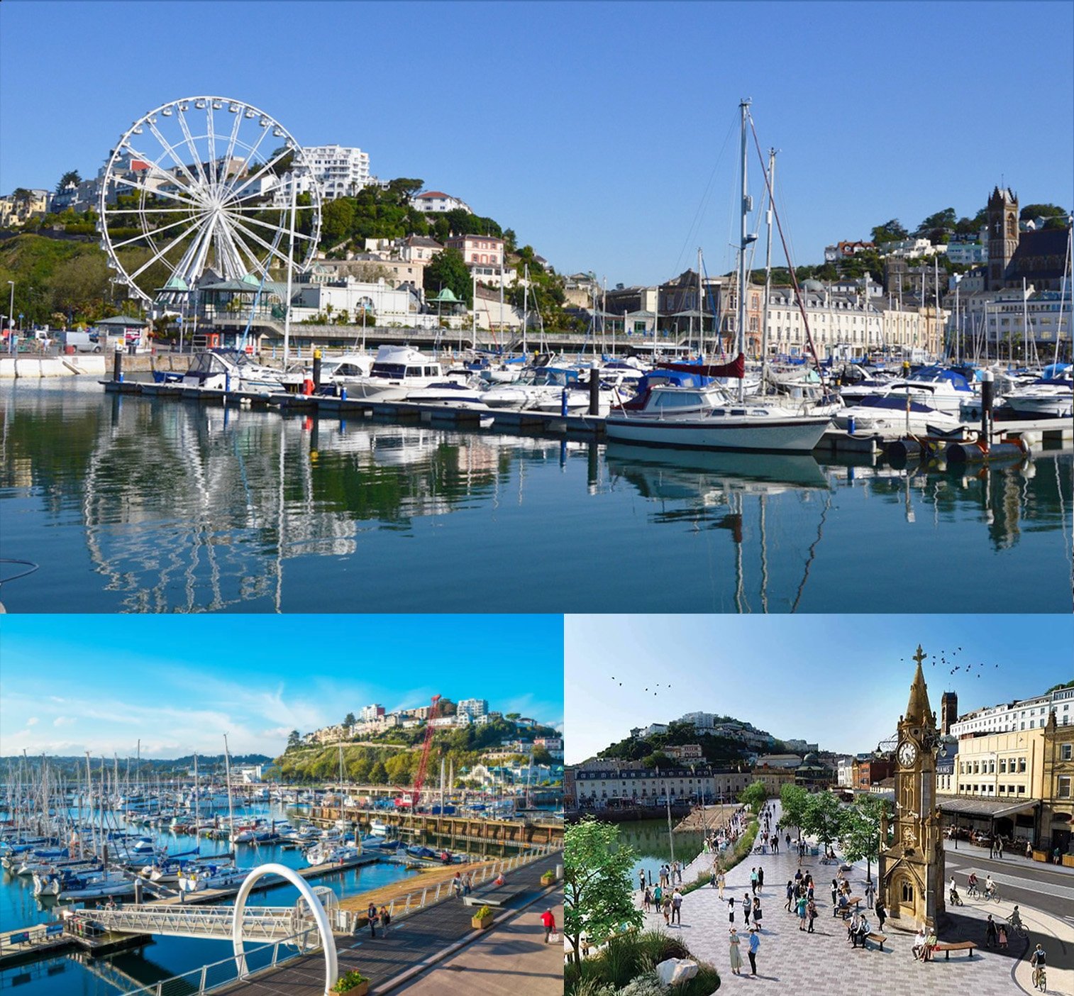 Torquay harbour / South Devon coastline
